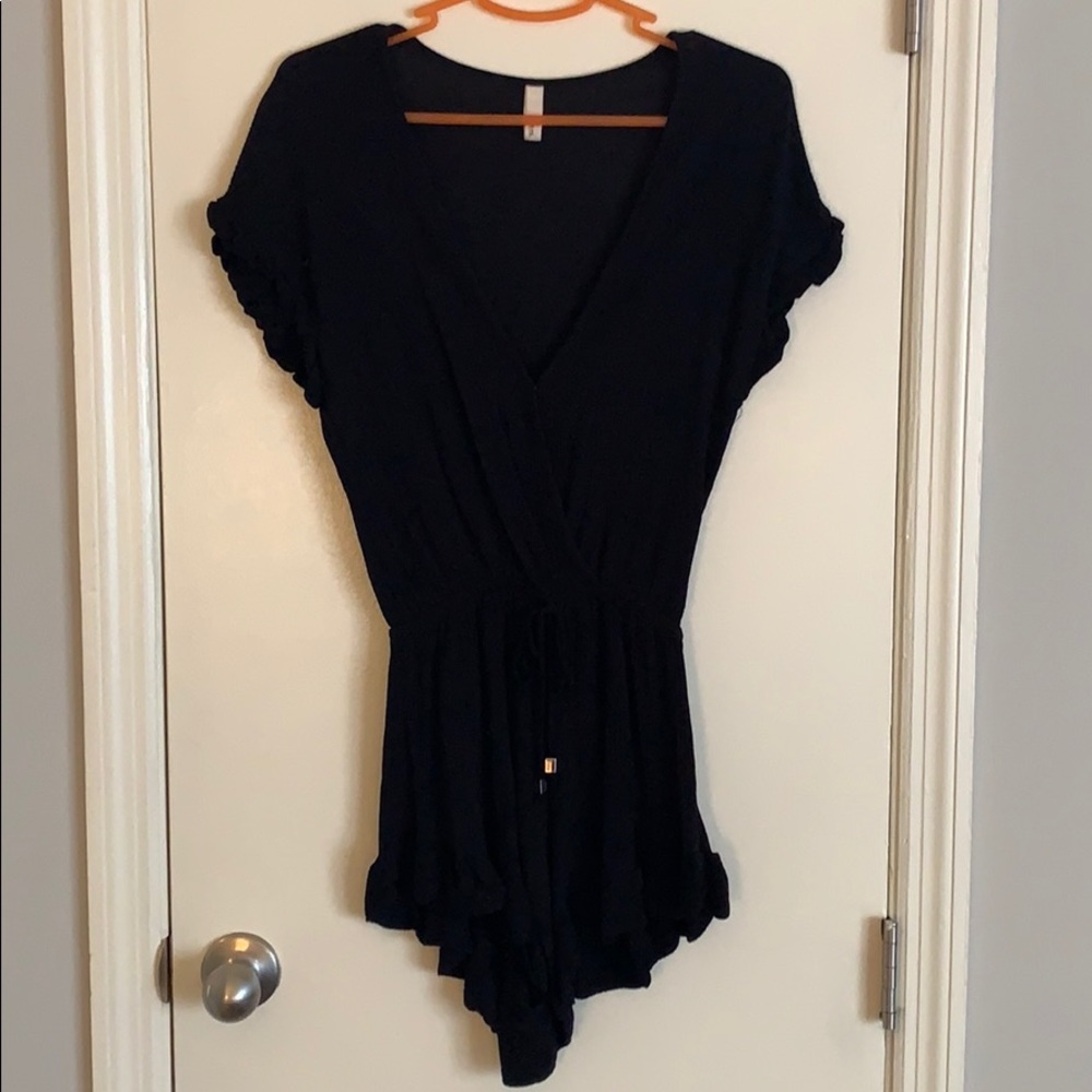 Black Summer Romper 🖤